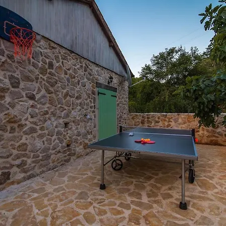 Villa With Pool And Waterfall, Quiet Area - By Traveler Tourist Agency Krk - Id 2212